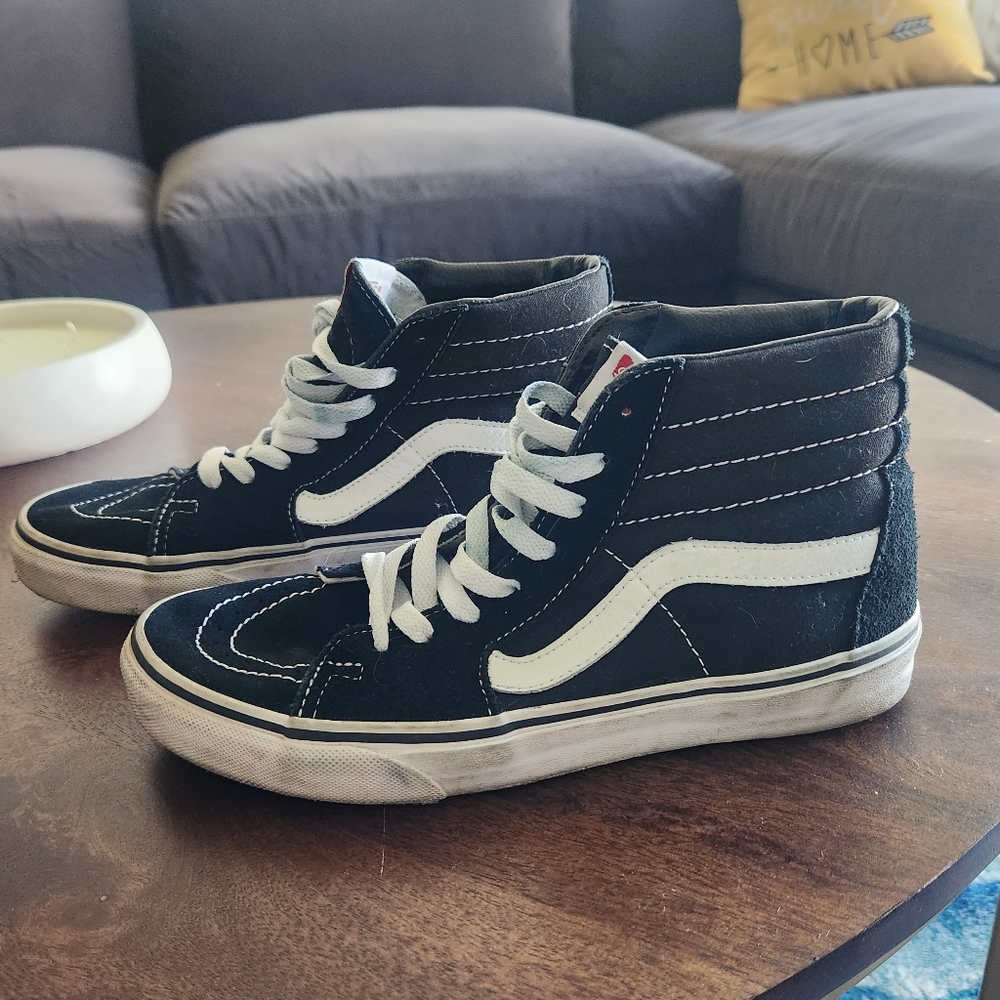Classic Van's High-rise- Size 8.5 (runs large - I'm usually a 9)